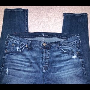 7 for all Mankind Josefina Ankle Boyfriend 29